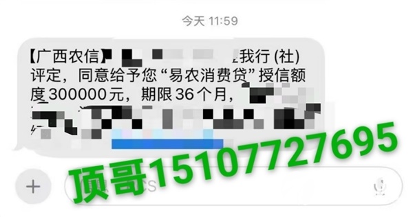 正规银行贷款，